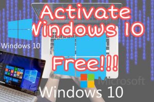 How to activate windows 10