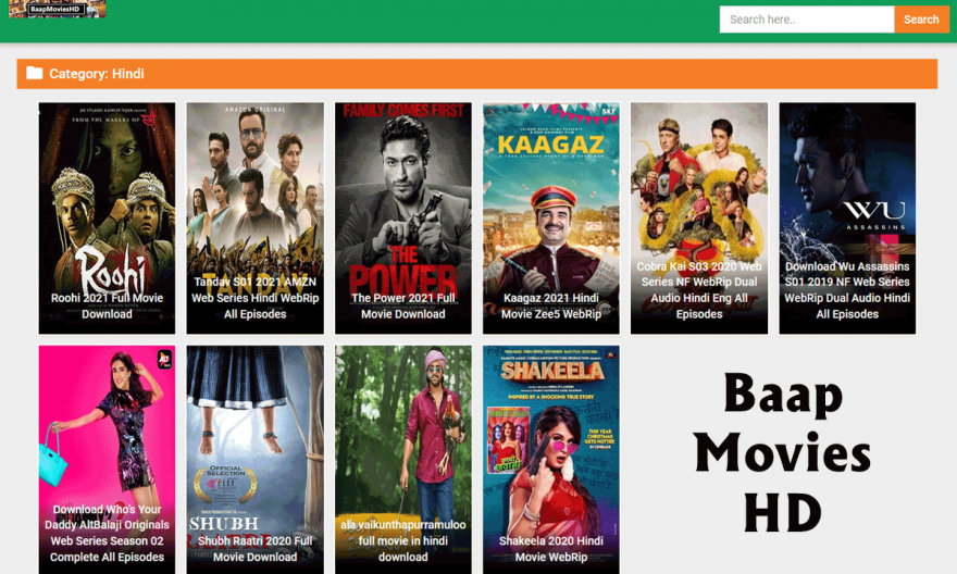 Baap Movies HD