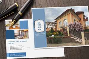 real estate postcard