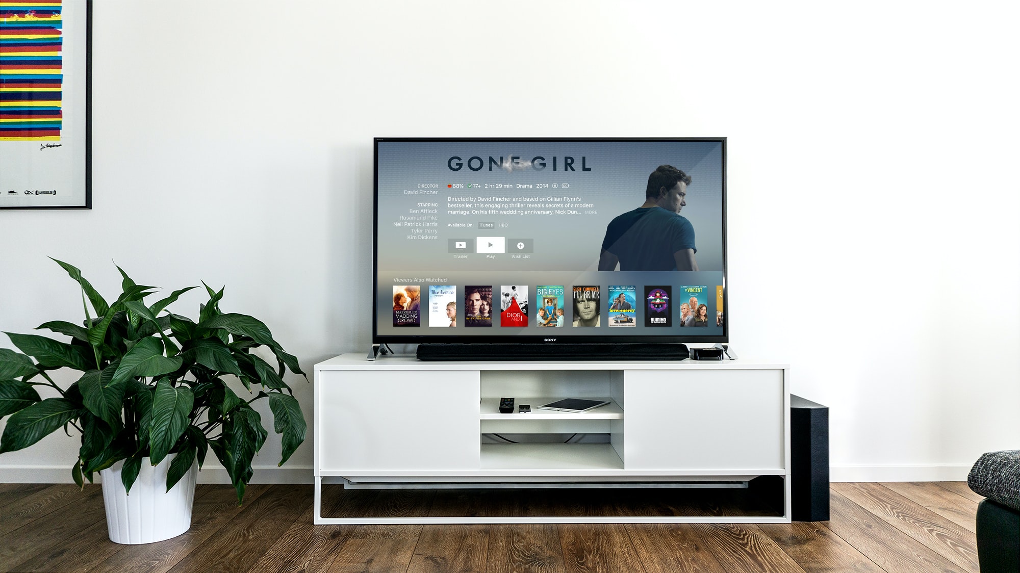 using a smart TV