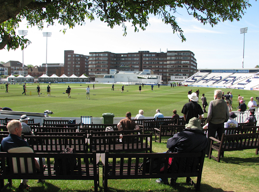 The ancient Sussex County Cricket Club