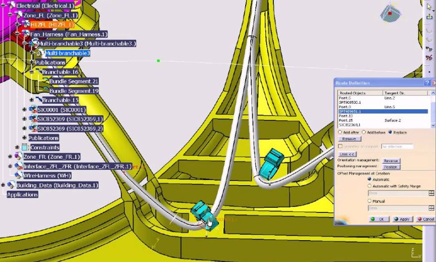 CATIA Electrical Harness Design