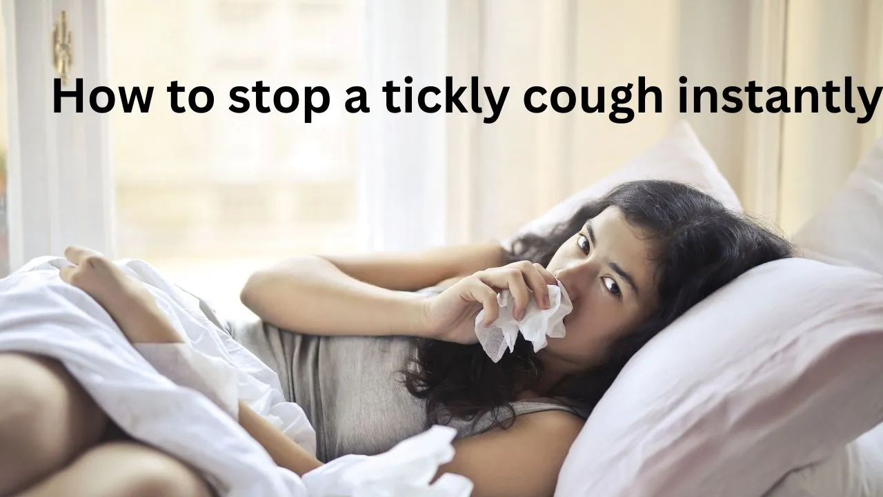 how to stop a tickly cough instantly